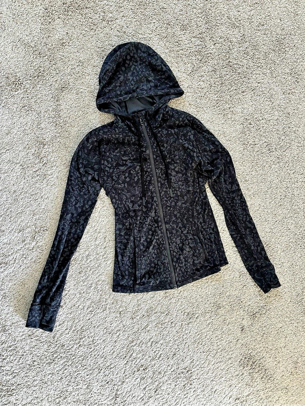 Lululemon Hooded Define Jacket Nulu Black Jacket Size 6